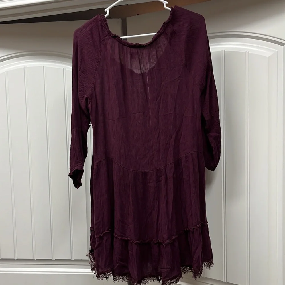 Aerie Peasant Dress Size Medium - Picture 3 of 16